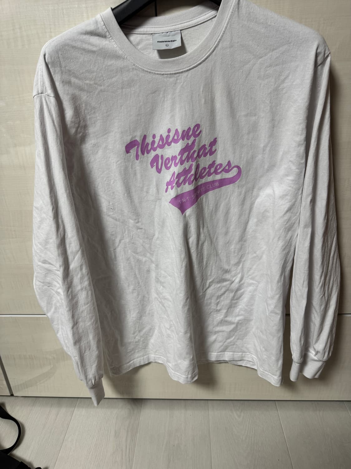 디네댓 thisisneverthat 롱슬리브 상품이미지1