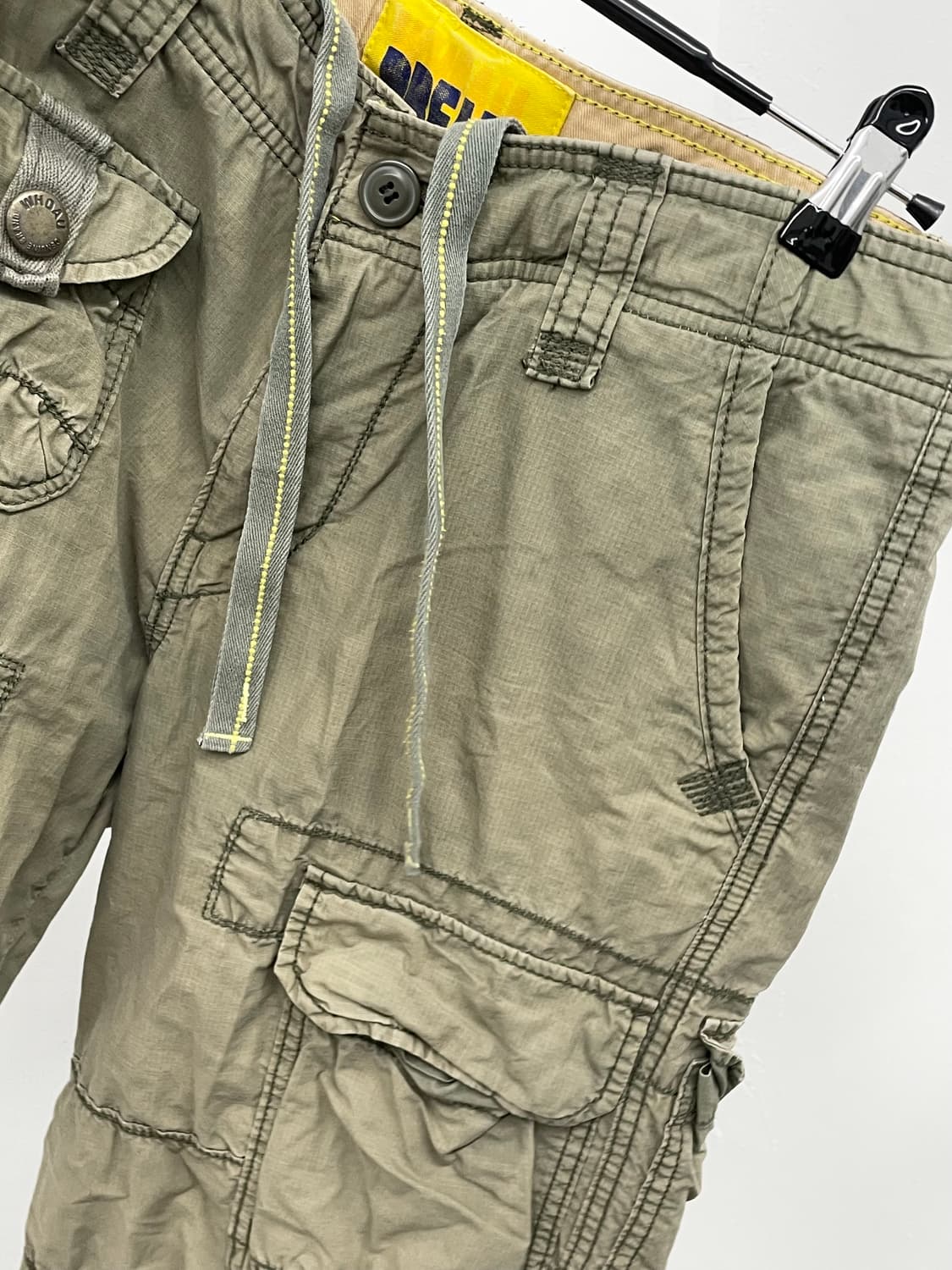 멀티포켓 카키 카고팬츠 상품이미지4