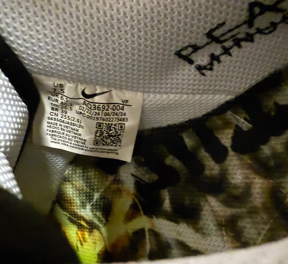 나이키 피스마이너스원(피마원) 파라노이즈 에어포스 255 상품이미지10