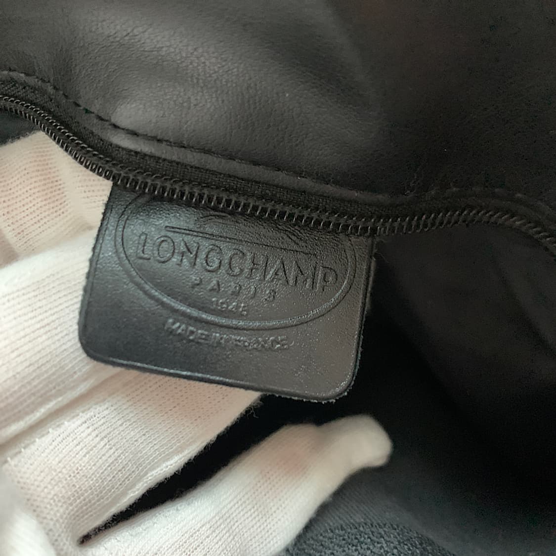 롱샴 빈티지 가죽 토트백 Made in France 상품이미지6