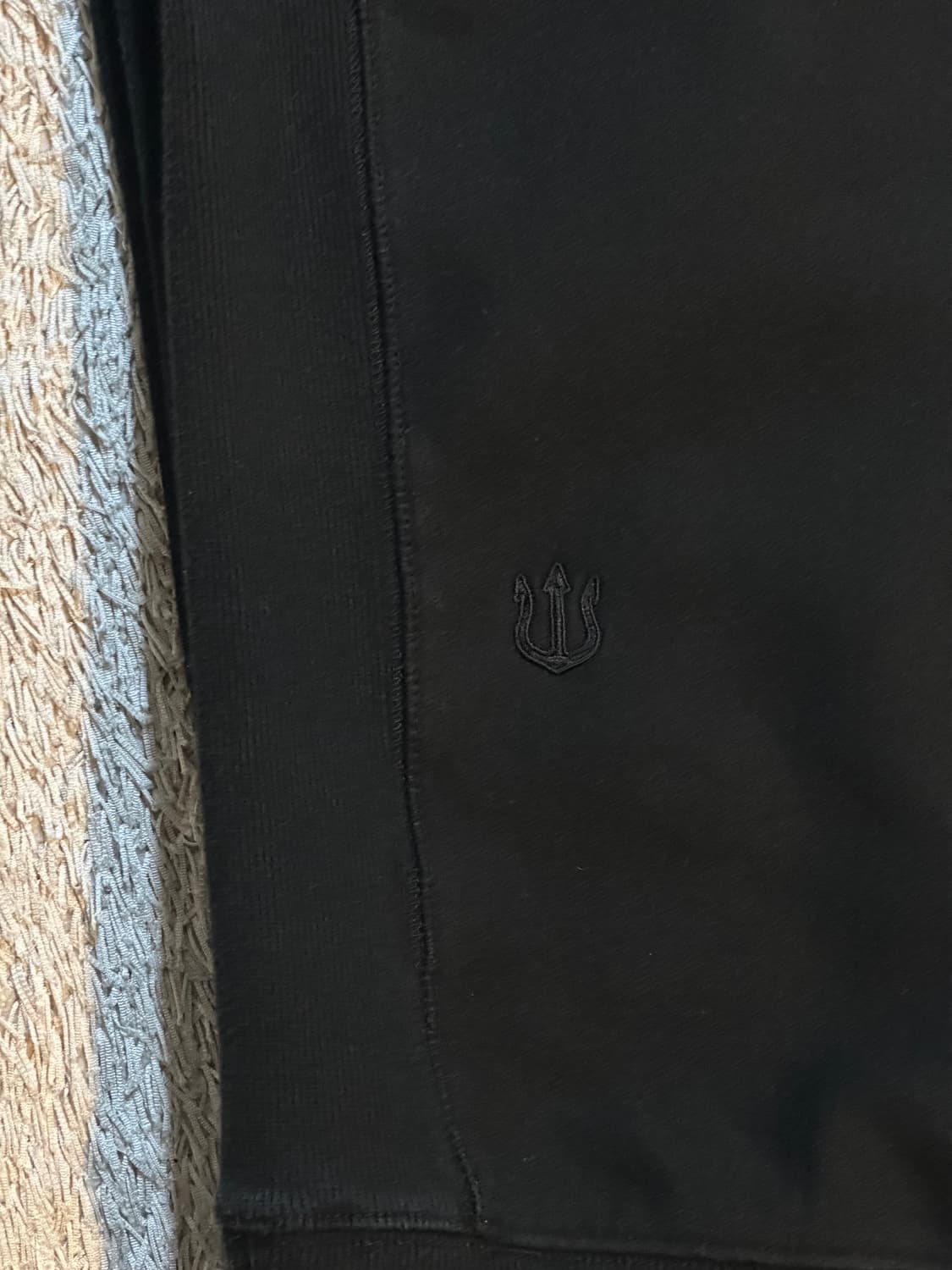 희귀) 베루툼 VERUTUM 로고 기모 맨투맨 블랙 상품이미지4