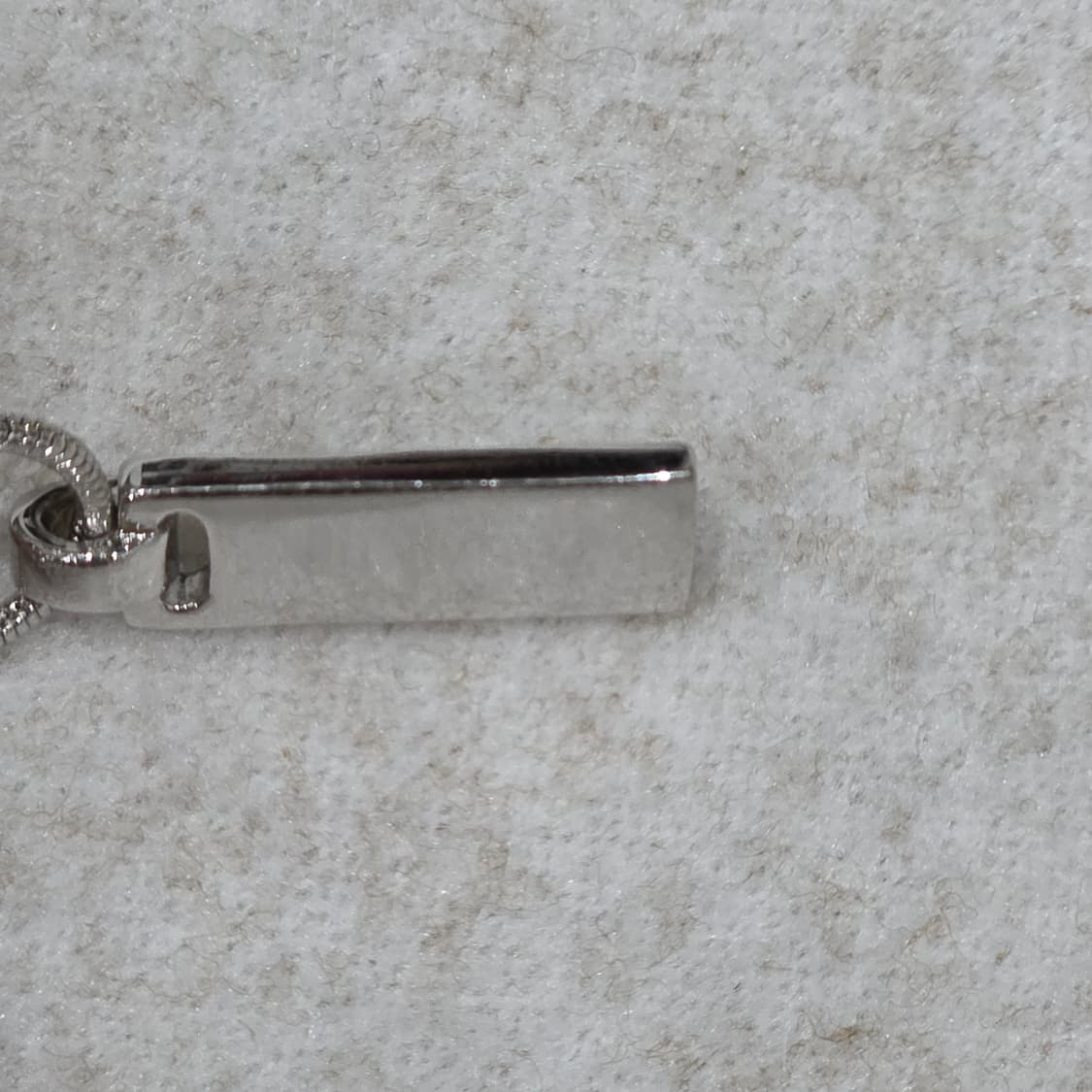 디올 은장 dior 로고 플레이트 목걸이(남녀공용) 상품이미지6