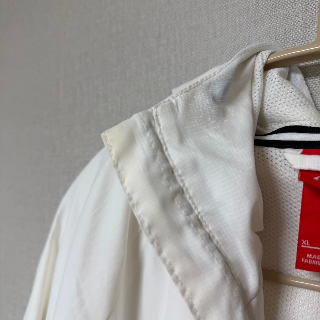 나이키 NSW 윈드러너 자켓 화이트 그린 핑크 XL 상품이미지5