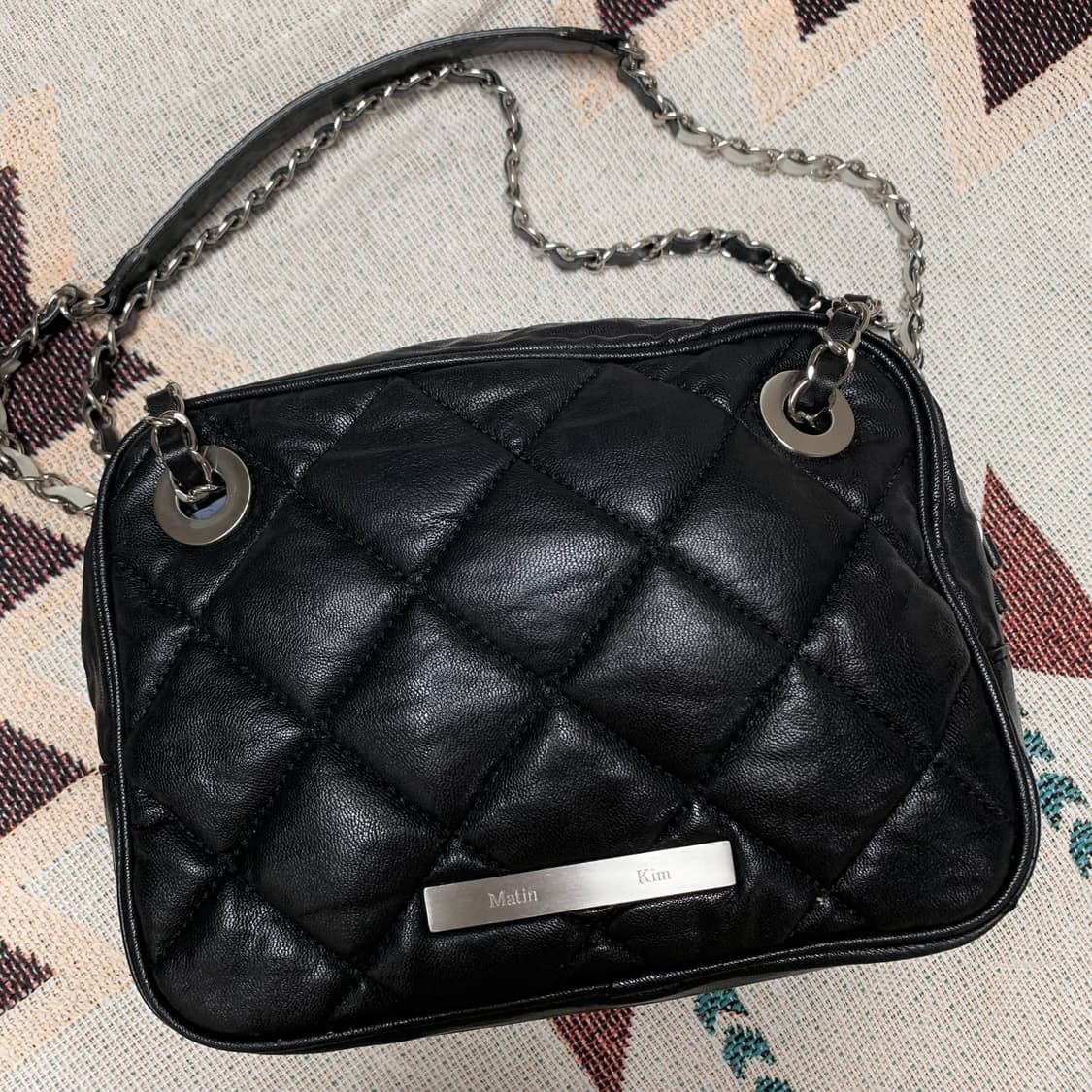 마뗑킴 미들 퀄팅 체인백 상품이미지1