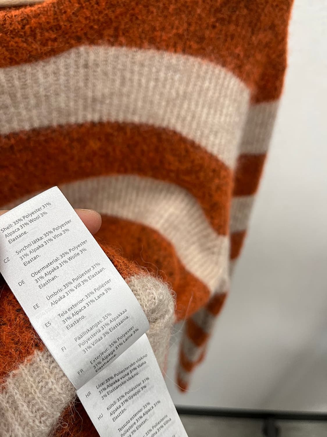 95) 코스 알파카 울니트  상품이미지7