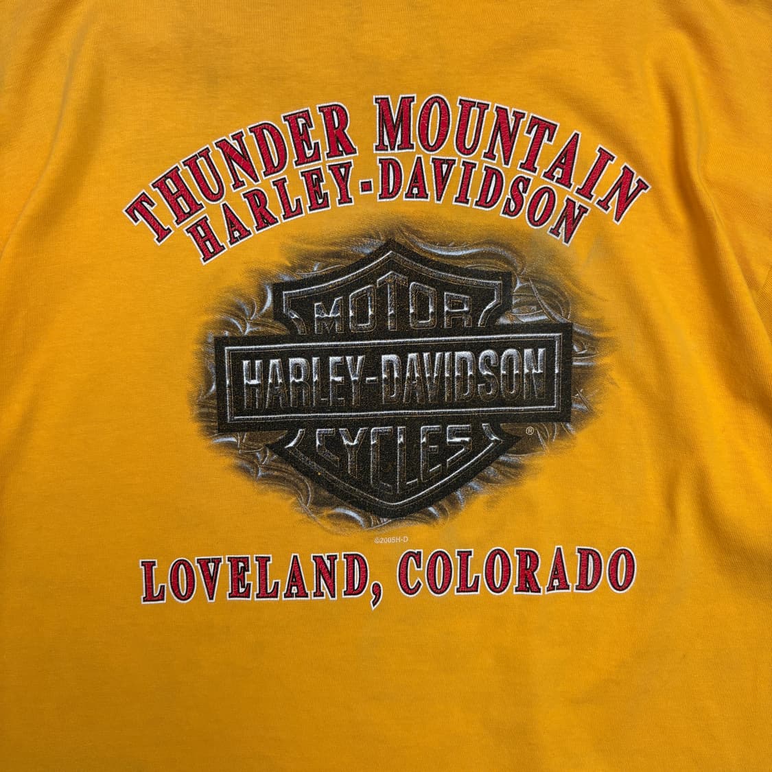[XL] USA Harley-Davidson Fire T-shirt 상품이미지9