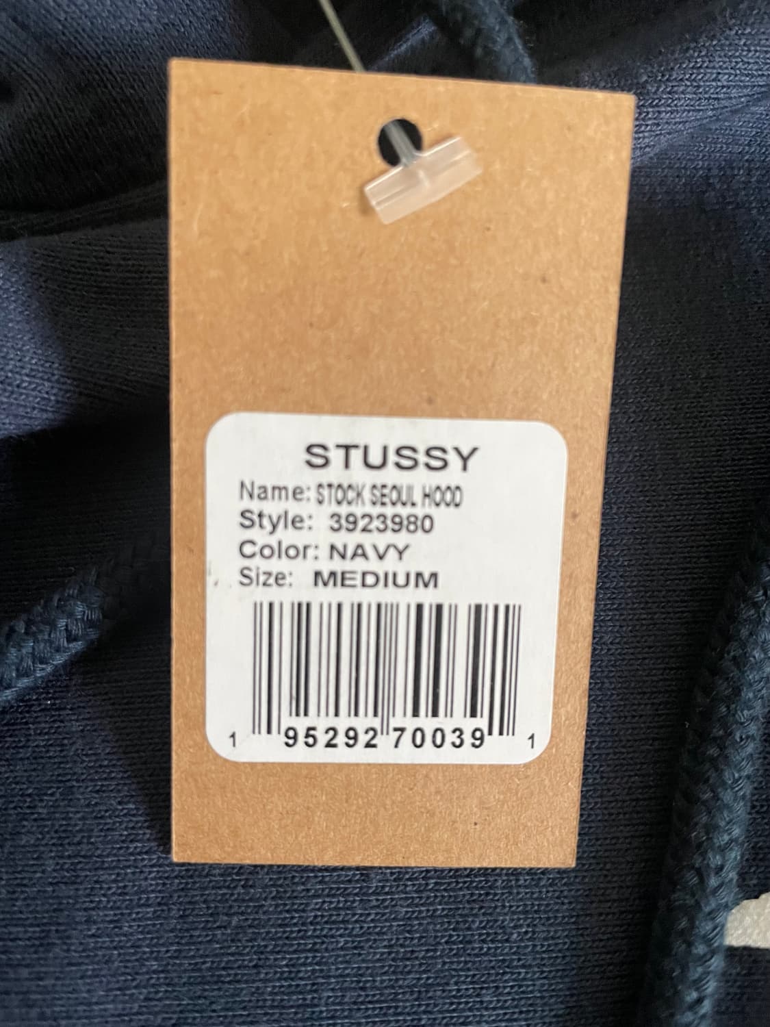 Stussy seoul hoodie navy M 상품이미지4