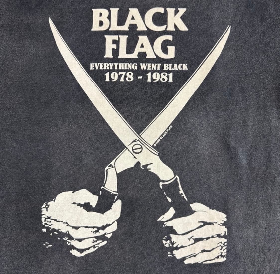 빈티지 BLACK FLAG 블랙 플래그 밴드 티셔츠 상품이미지3