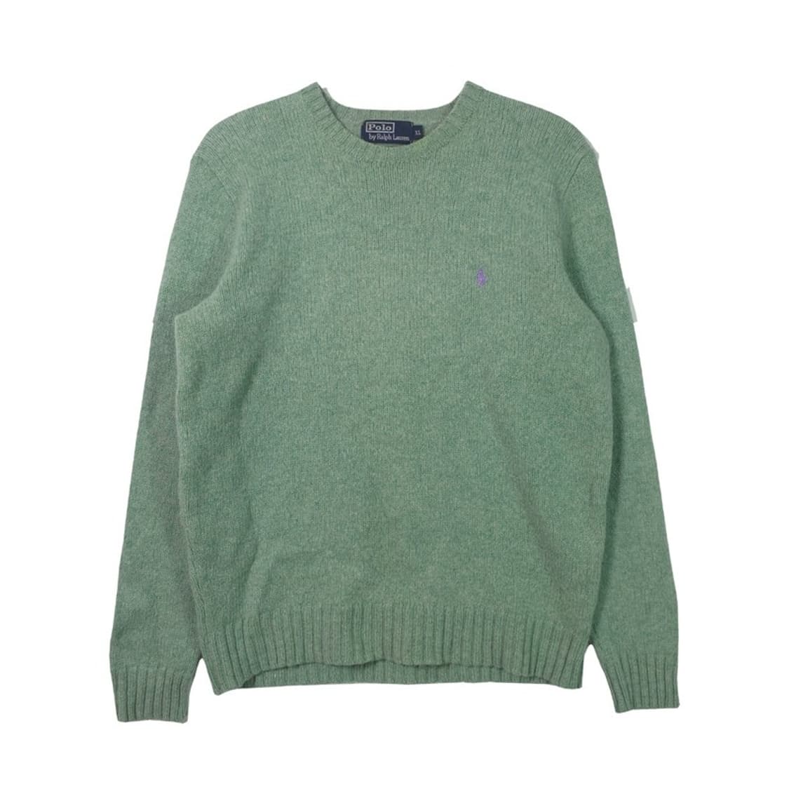 Polo Ralph Lauren 메리노울 니트 그린 XL 상품이미지1