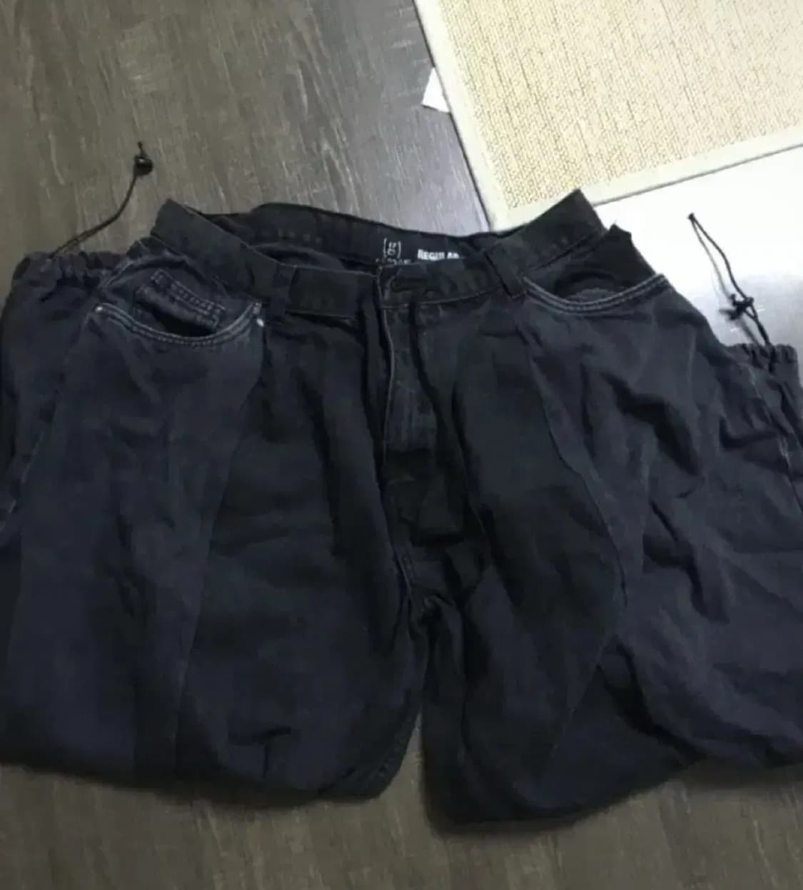 (New)디엠빈티지 흑청 두붙바 상품이미지2