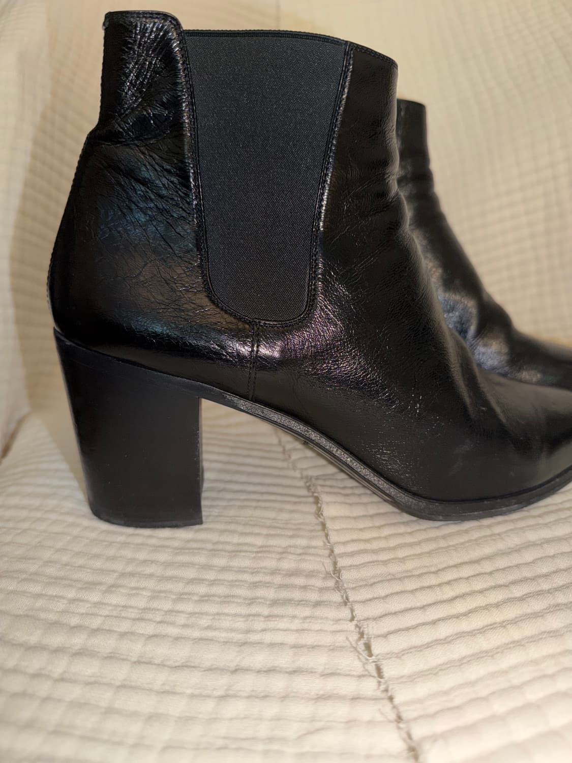 생로랑 85mm 앵클 크링클 부츠 상품이미지2