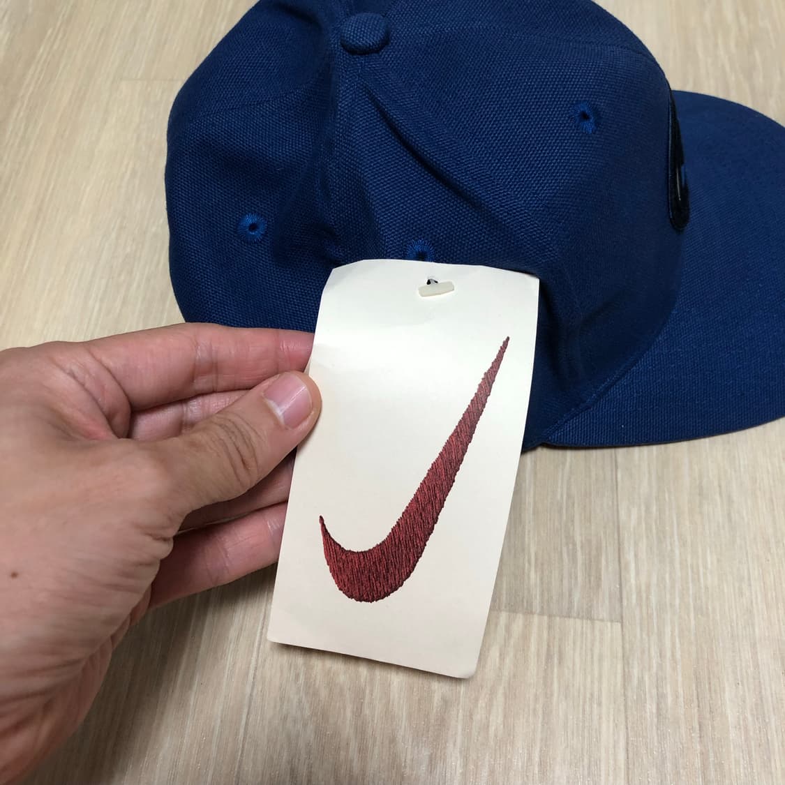 (ONE SIZE) 새상품 90's 나이키 데드스탁 옥스포드 스우시 스냅 상품이미지6