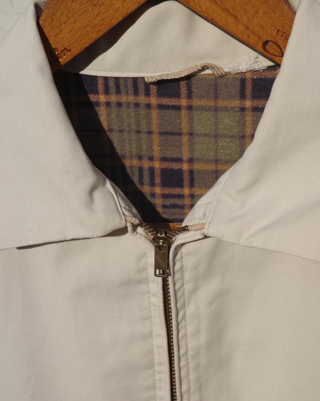 60s 빈티지 플란넬 라이닝 드리즐러 자켓 상품이미지2