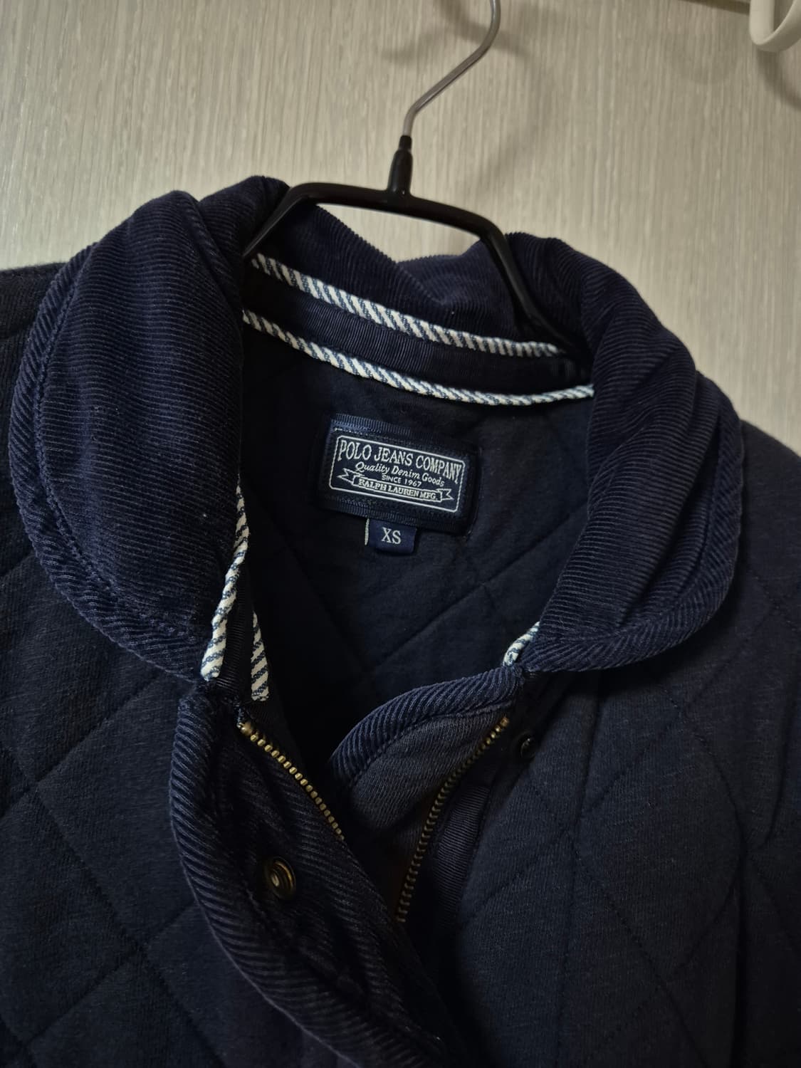 폴로 진스 퀼팅자켓  폴랄프로렌  누빔자켓 xs 여성 상품이미지6