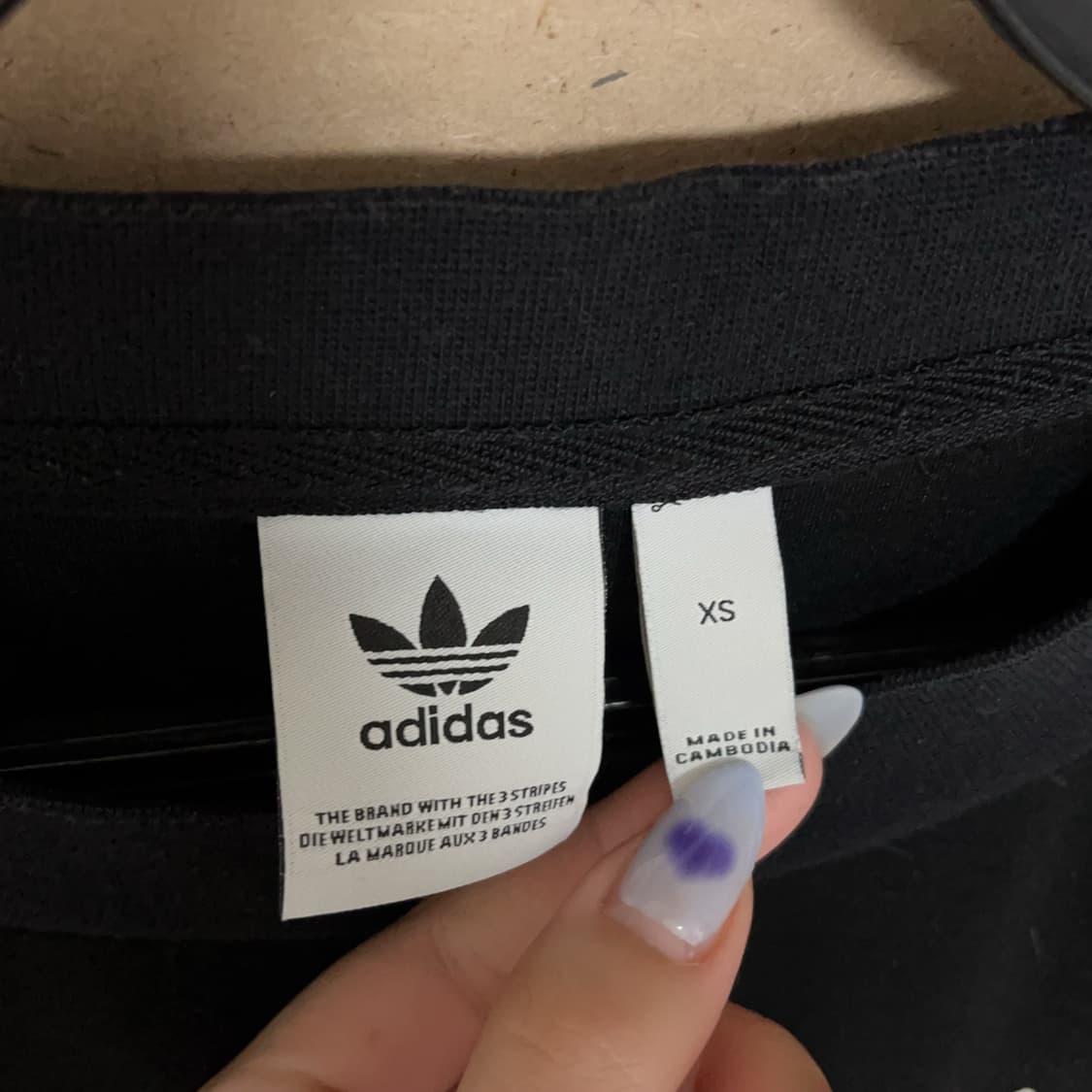 [정품] 아디다스 블랙 배색 원피스 [ XS ] 상품이미지6