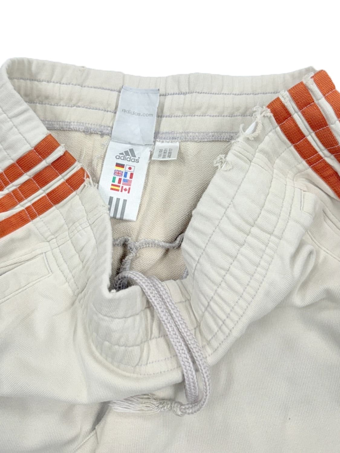 빈티지 아디다스 00‘s 오랜지 로고 트랙 부츠컷 팬츠 상품이미지6