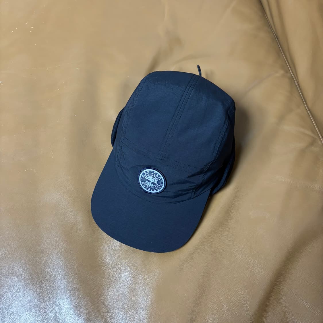 슈프림 팀버랜드 투인원 이어플랩 캠프캡 모자 블랙 상품이미지7