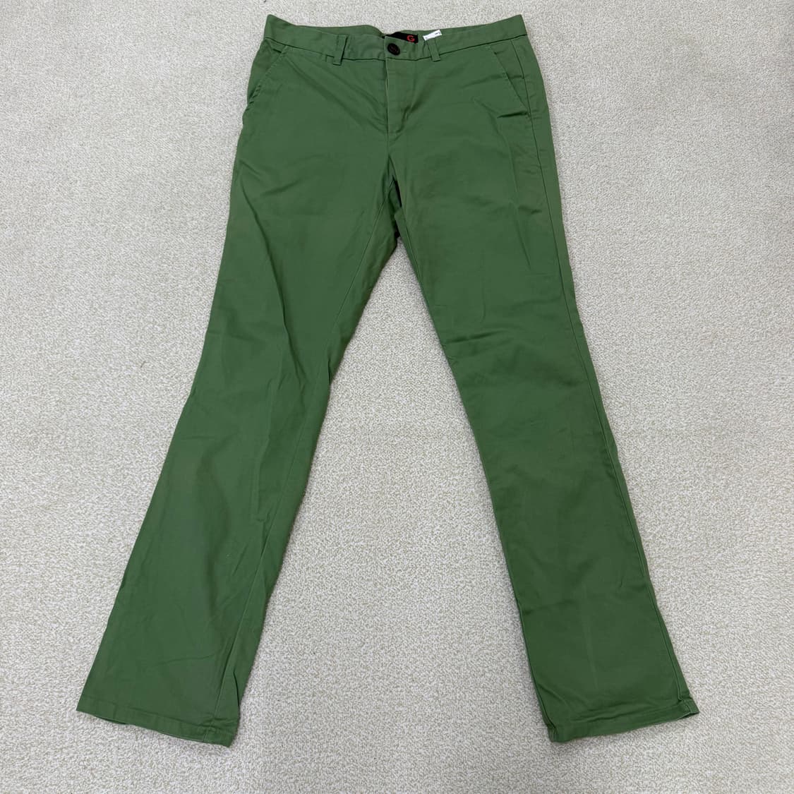 [32] 게스 그린 코튼팬츠  1231T1 상품이미지1