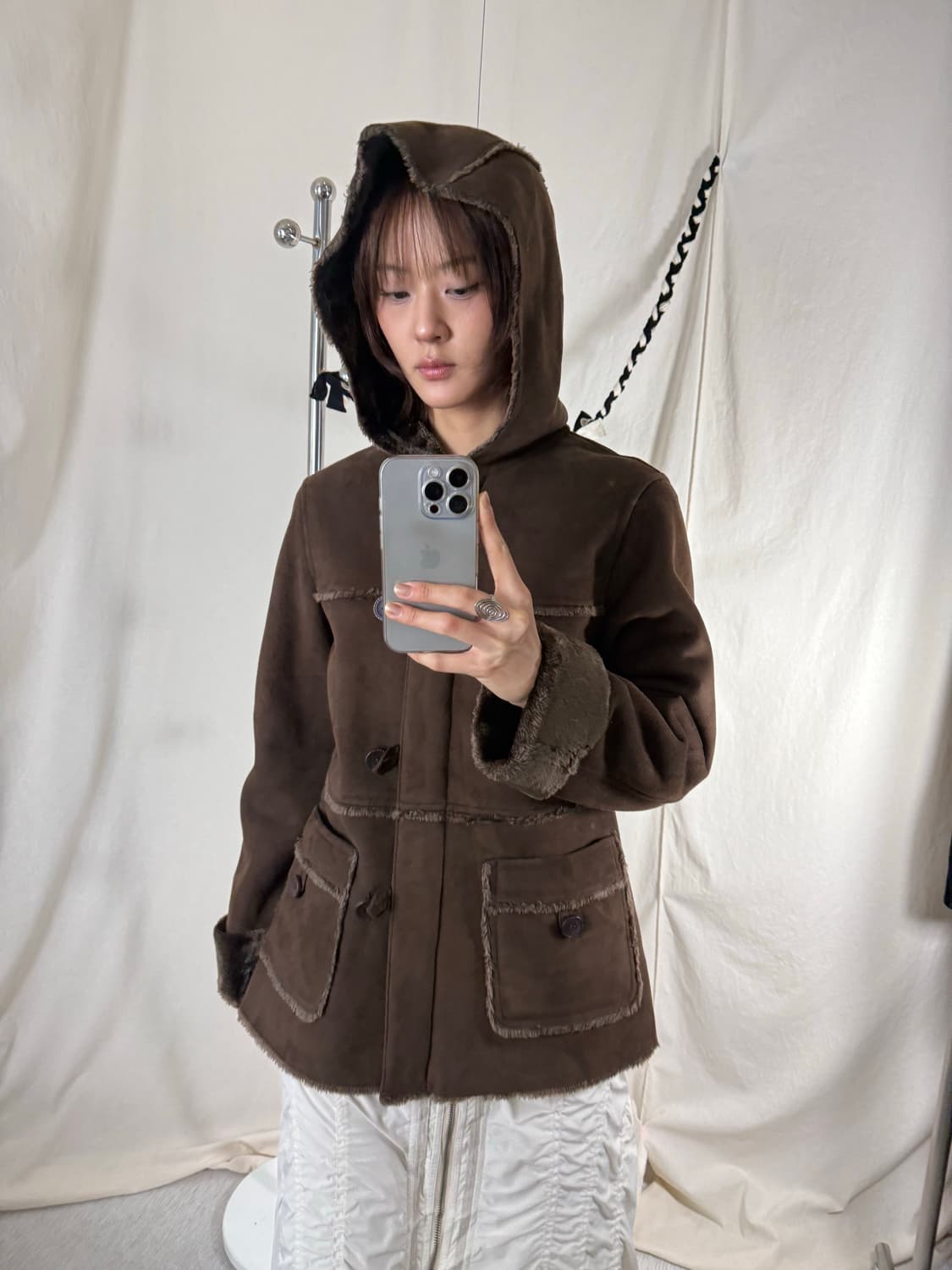 Burberry London 에코 시어링 자켓 상품이미지1