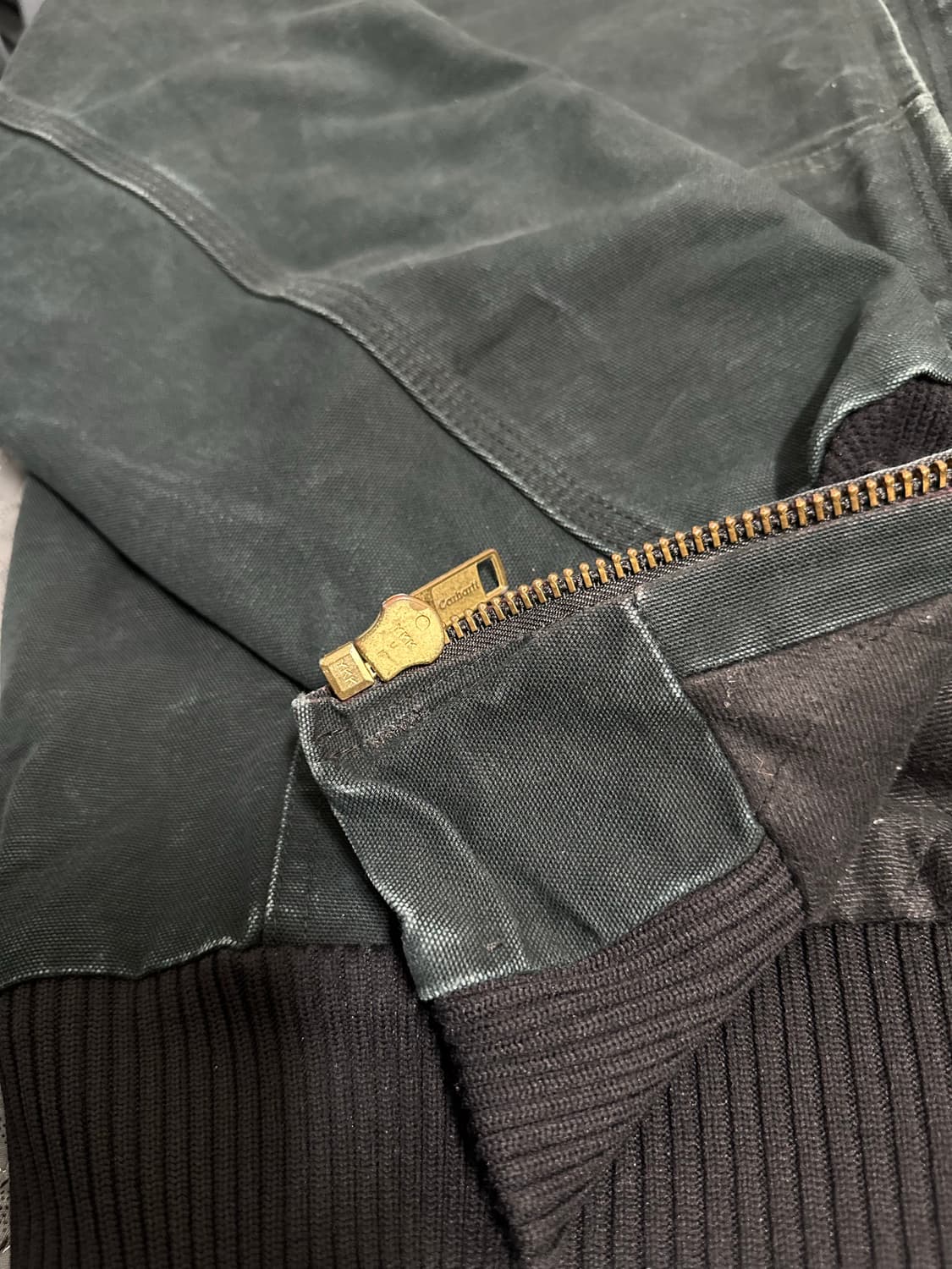 빈티지 칼하트 J140 BLK 액티브 자켓 상품이미지7