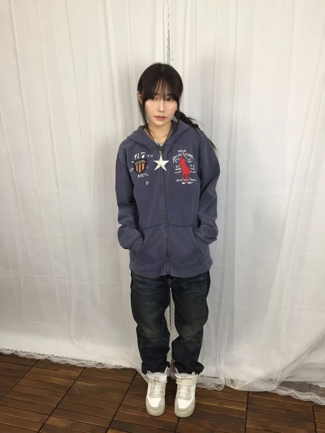 Polo Archive Chief Keef Zip Hoodie 상품이미지1
