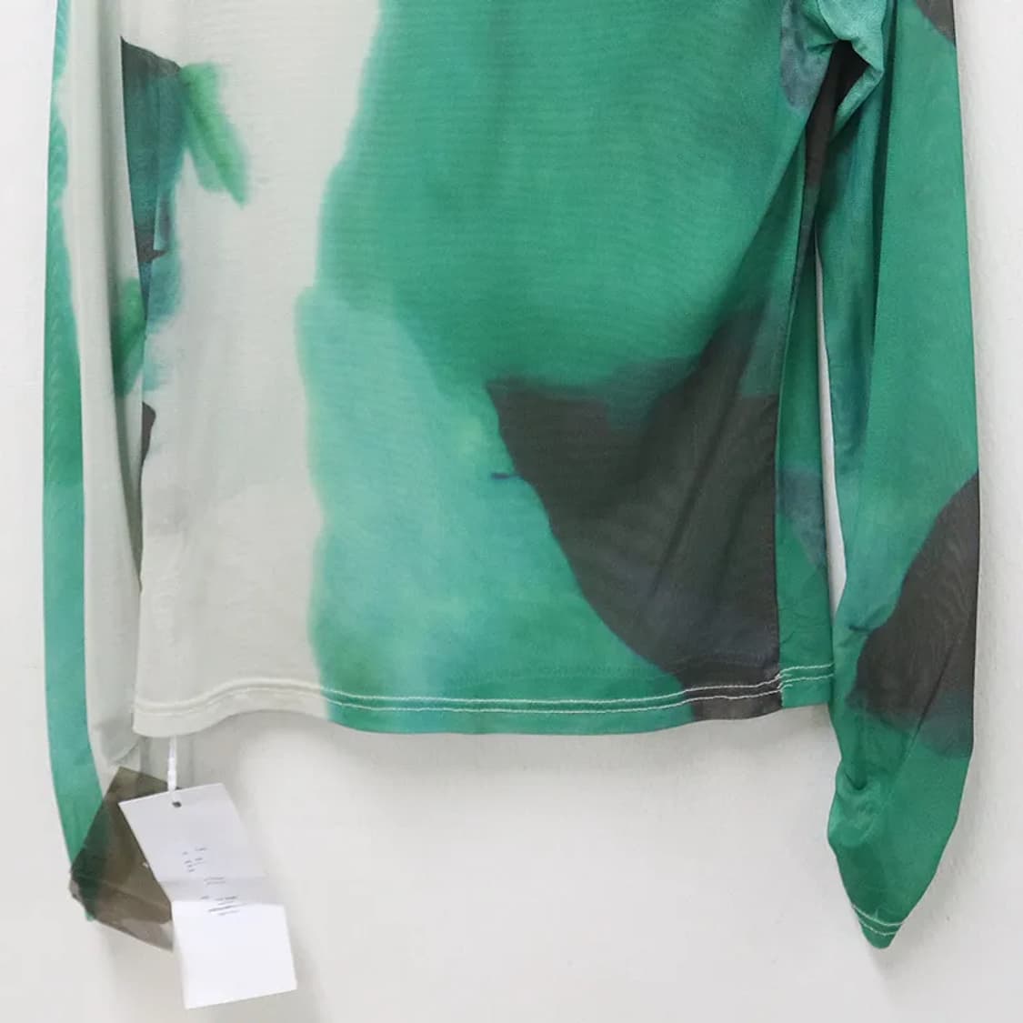 [미사용품] y2k 시스루 블라우스 64583 상품이미지8