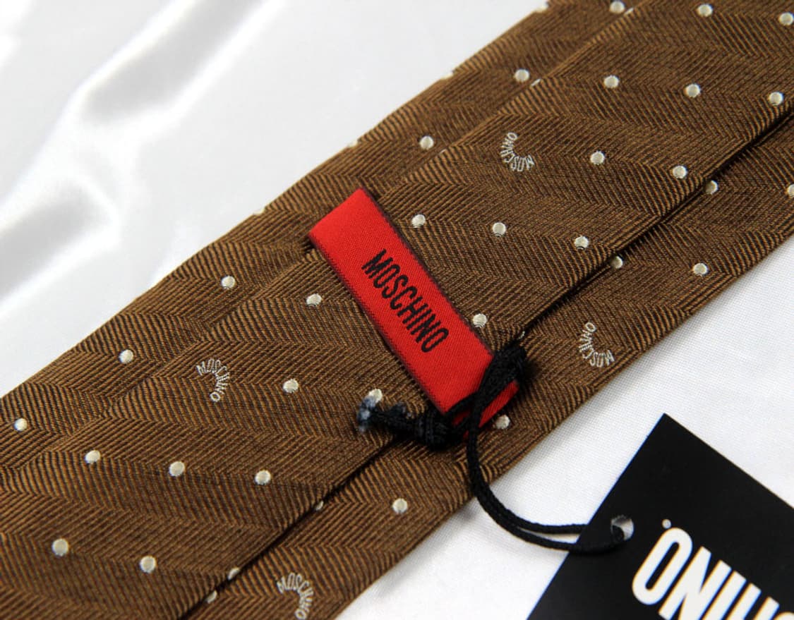 모스키노 8.7cm 미사용 신형 남자 명품 넥타이 상품이미지3