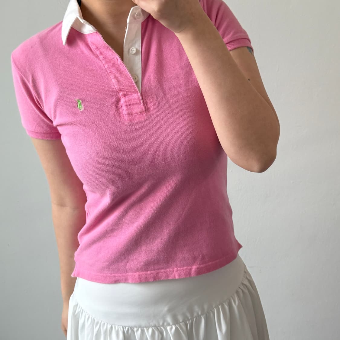 [M] 폴로 핑크 카라티 상품이미지2