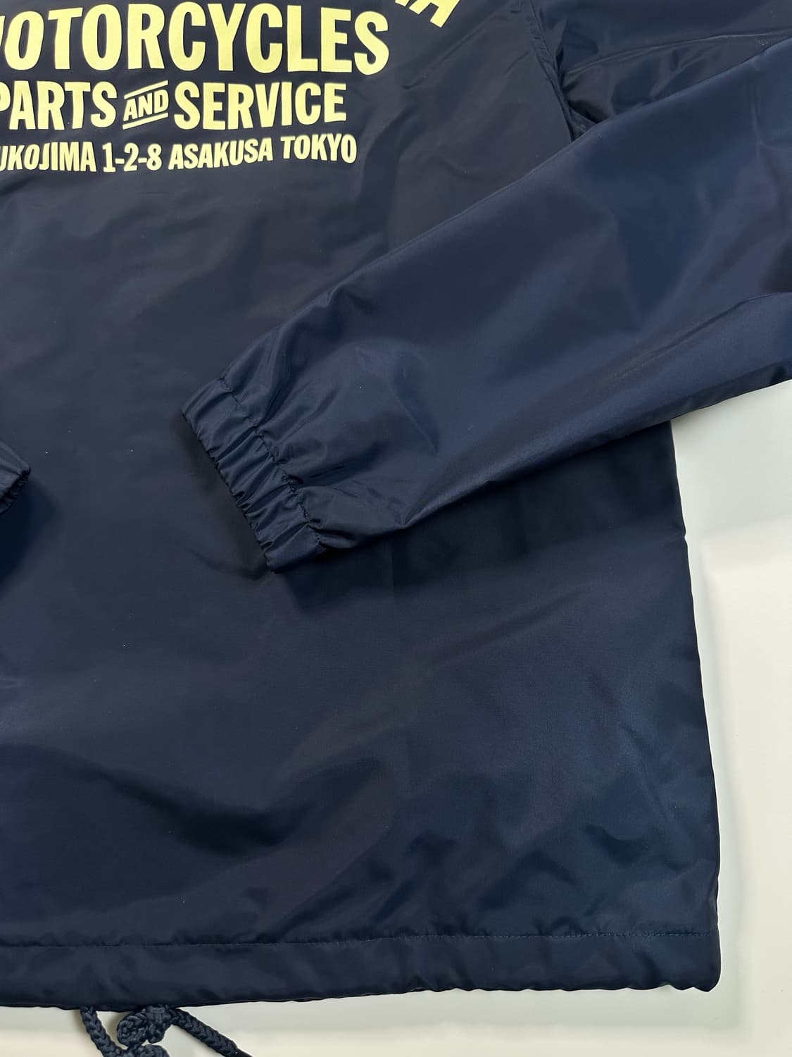 데우스 네이비 나일론 코치자켓 상품이미지9