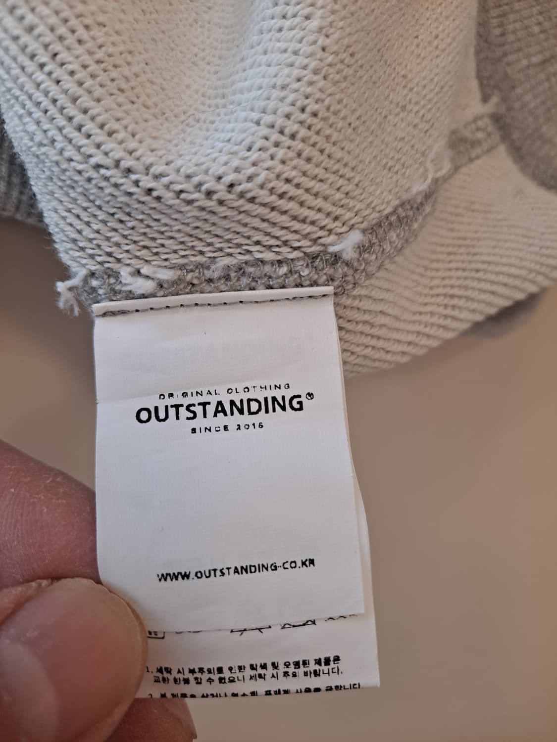 아웃스탠딩 반팔 스웻셔츠  M 상품이미지7