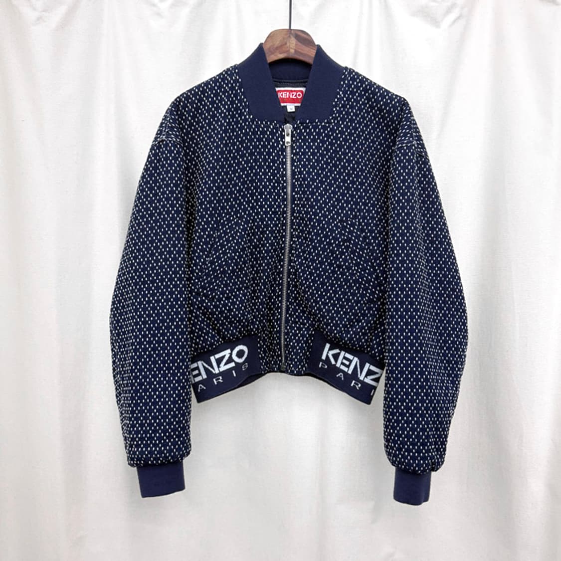 겐조 사시코 스티치 자수 봄버 자켓 상품이미지3