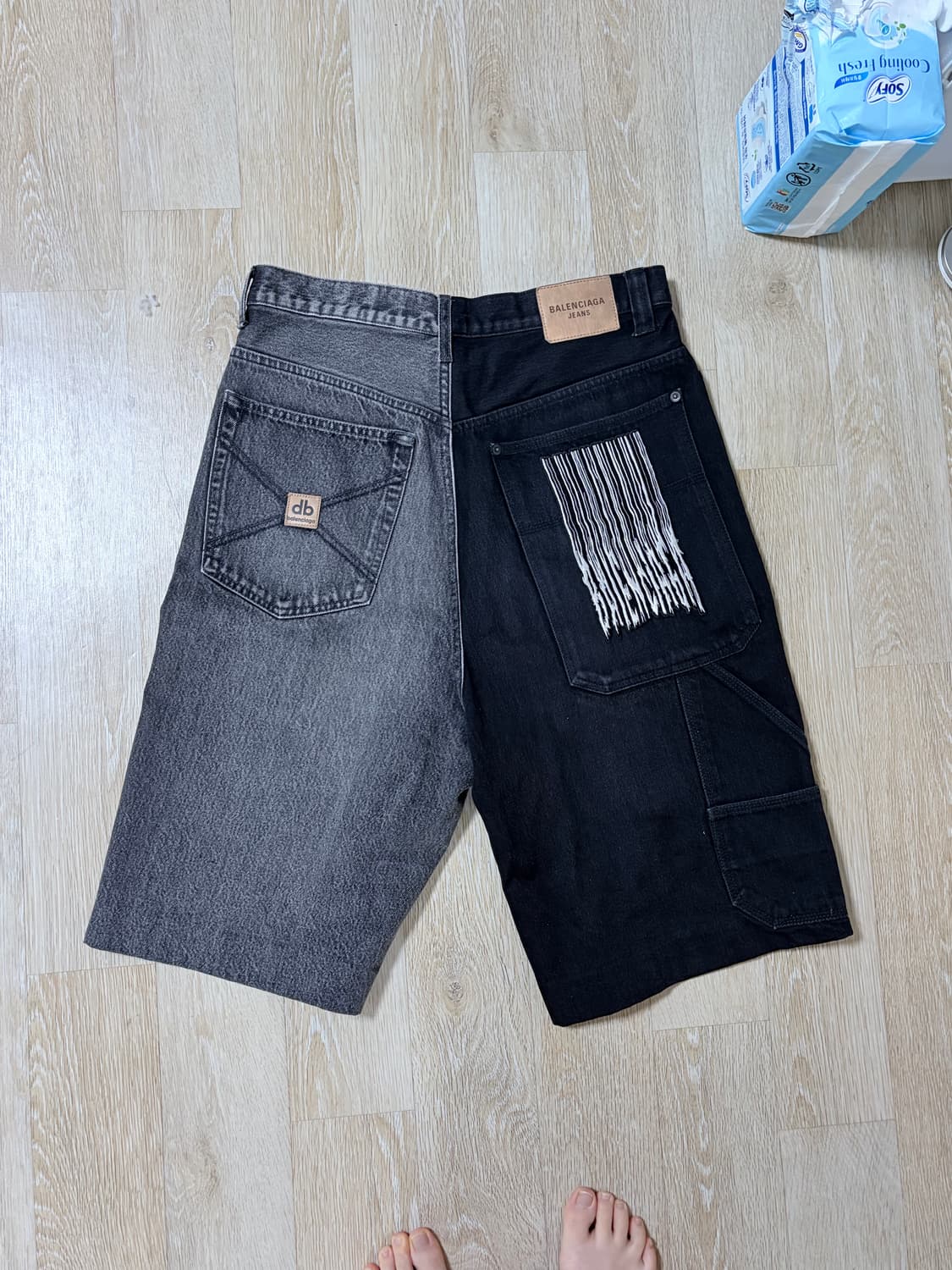 Balenciaga 발렌시아가 투톤 팬츠 상품이미지4