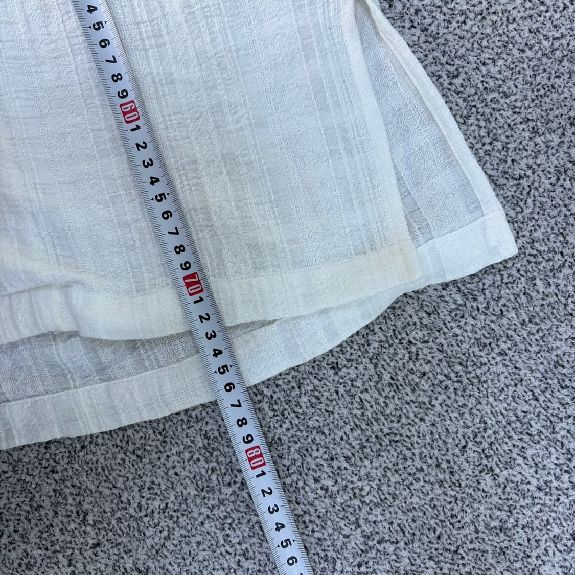 XS 신형 무신사스탠다드 코튼 셔츠 0420J 상품이미지7