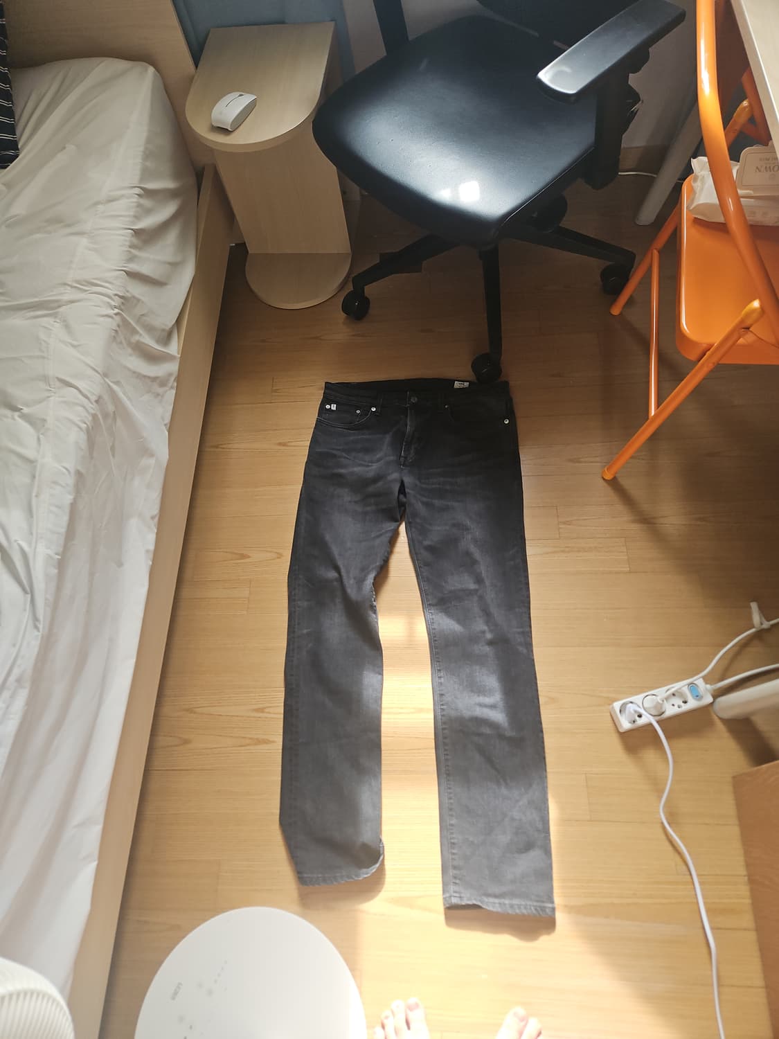 Edwin 블랙데님 33사이즈 상품이미지1