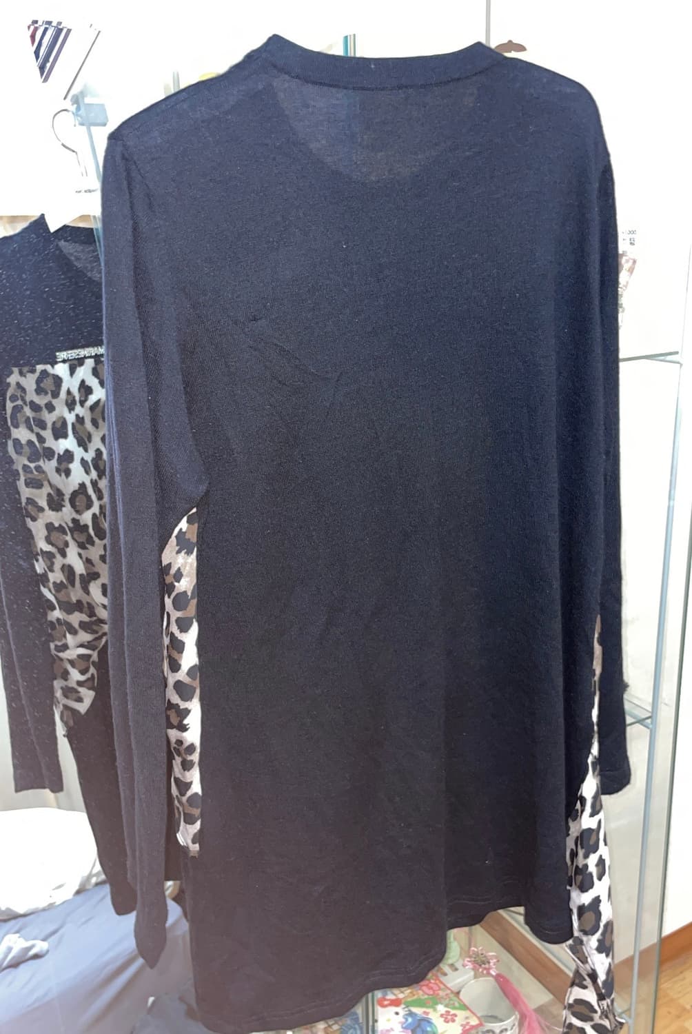 마린세르 빈티지 긴팔 호피 슬리브 상품이미지4