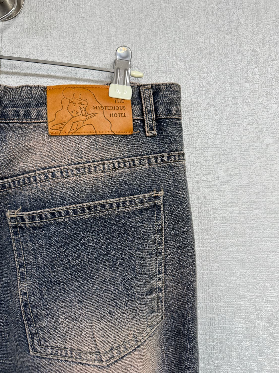 더미스테리어스호텔 데님 팬츠 상품이미지5