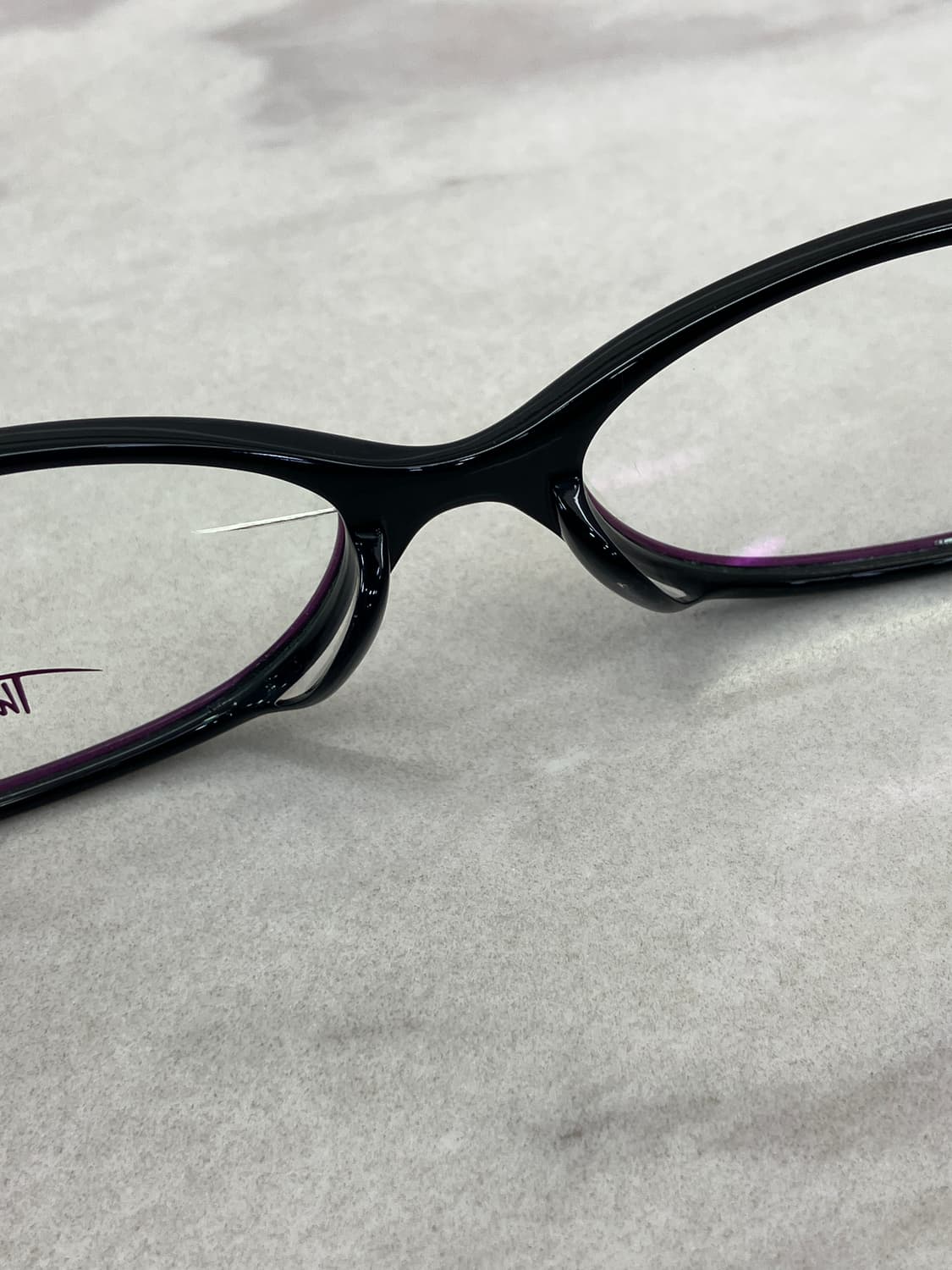 티에리 뮈글러 Thierry Mugler 블랙 실버렉 오벌 뿔테 안경 상품이미지4