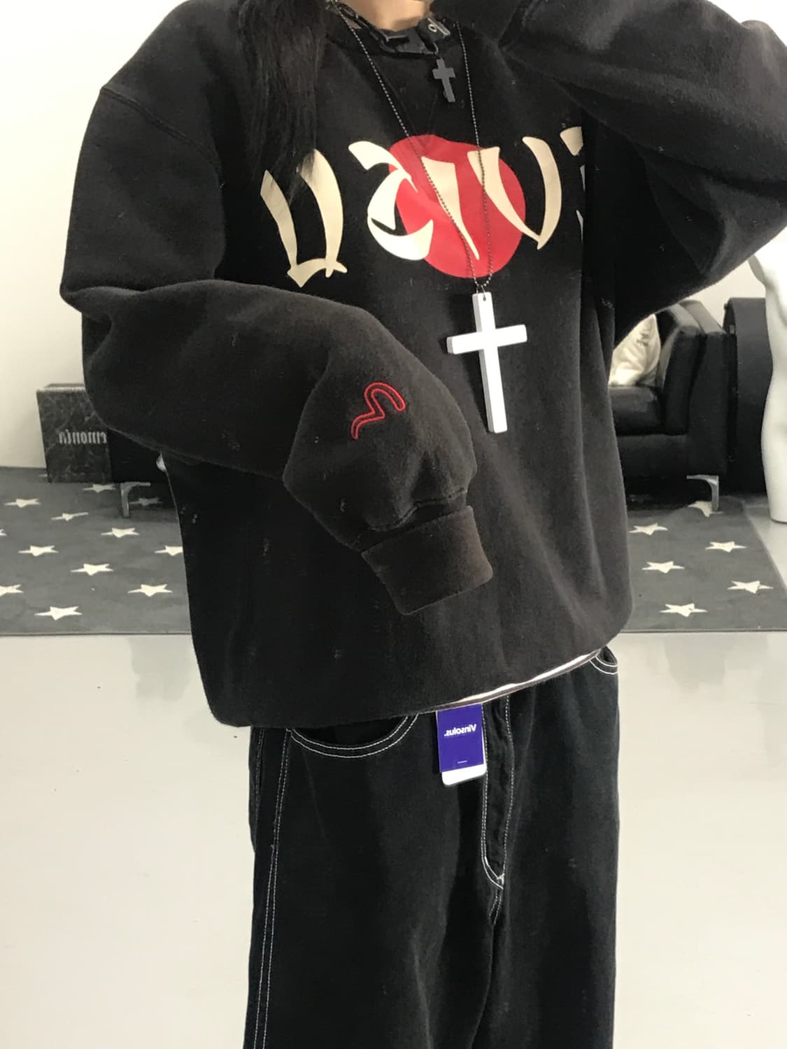 00’s EVISU Vintage Sweatshirt 상품이미지3