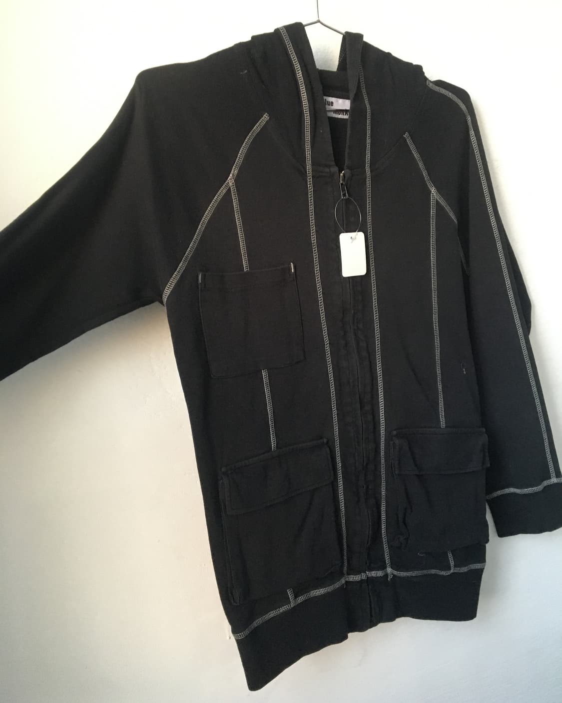 Stitch point hood zip up 상품이미지3