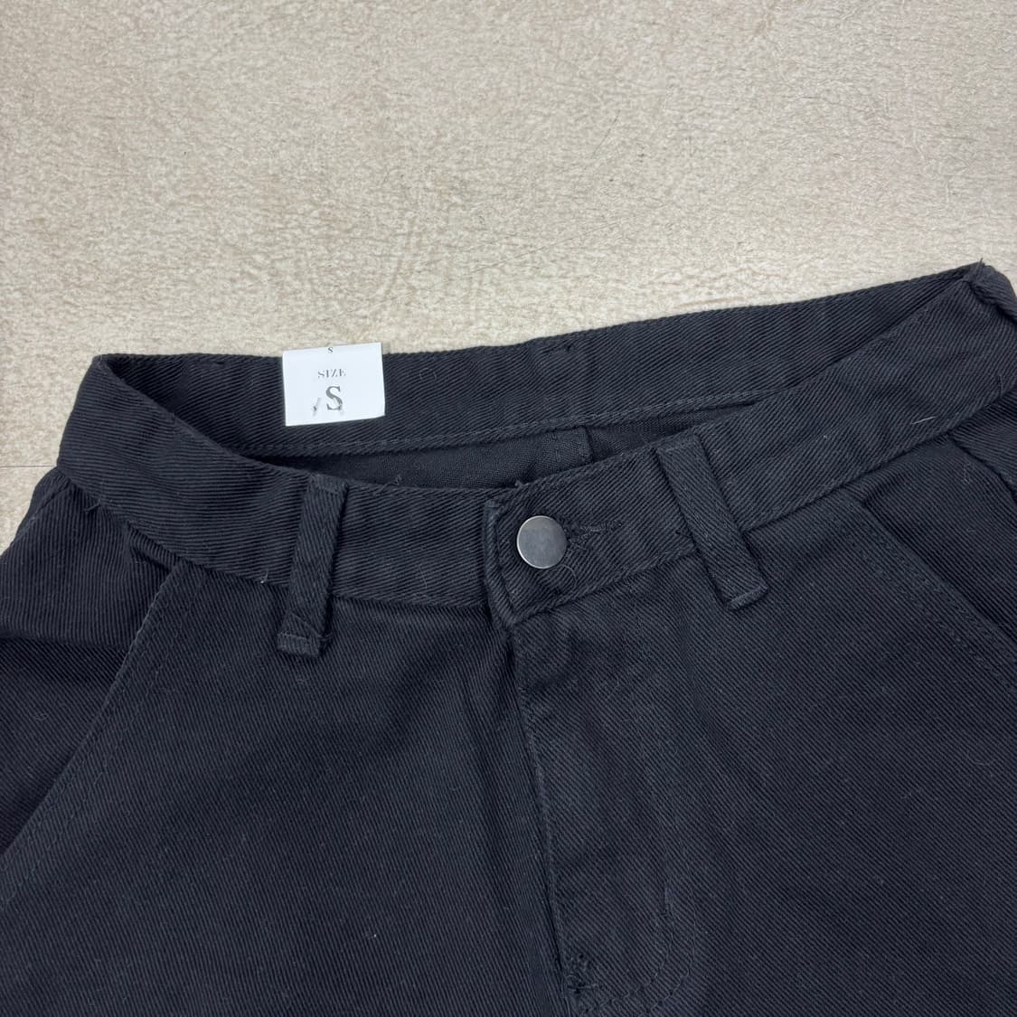 빈티지 블랙 카고 와이드 팬츠 상품이미지3