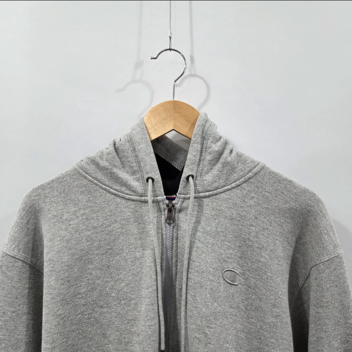 챔피온 기모 후드집업 L 상품이미지2
