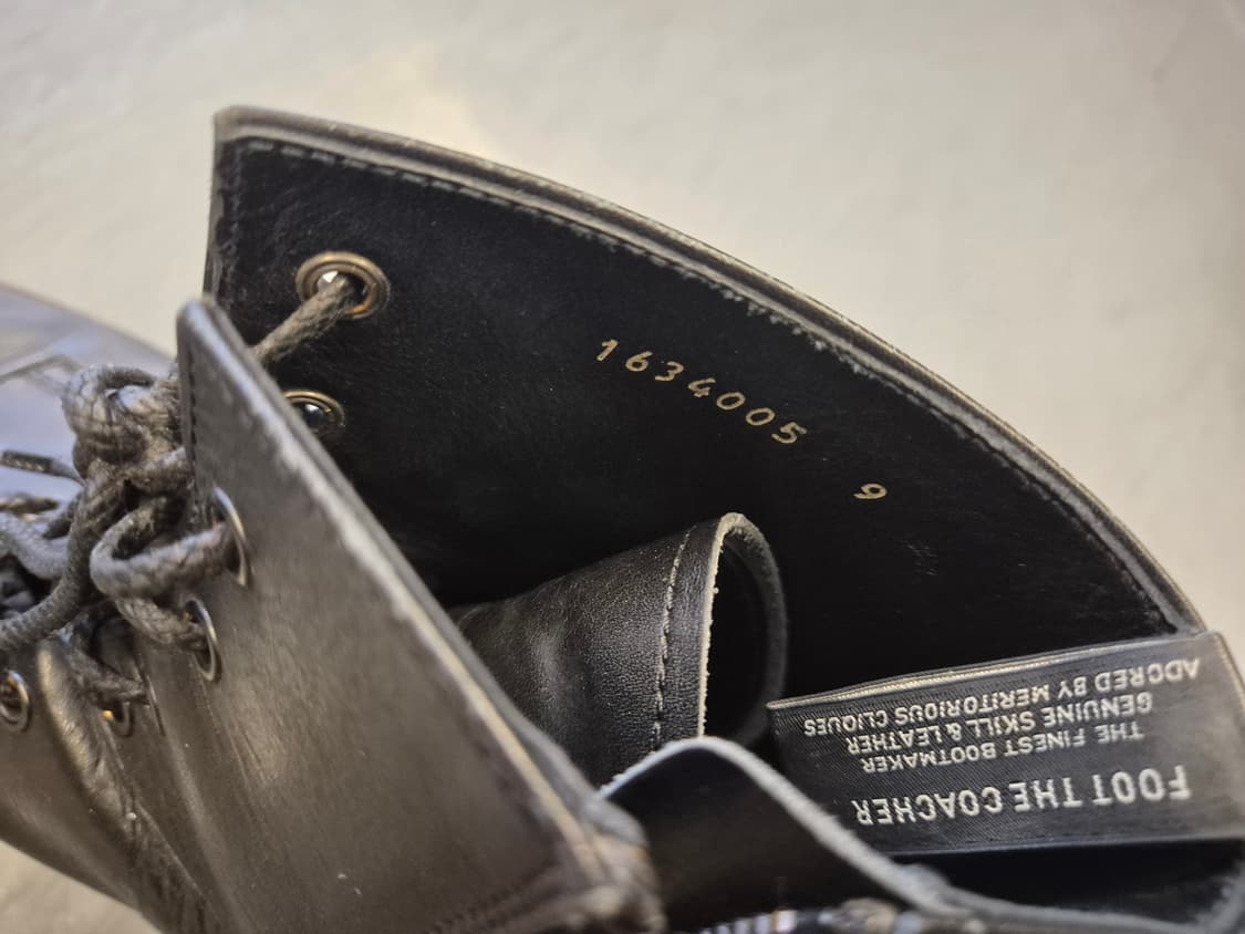 FOOT THE COACHER ANARCHO BOOTS 상품이미지10