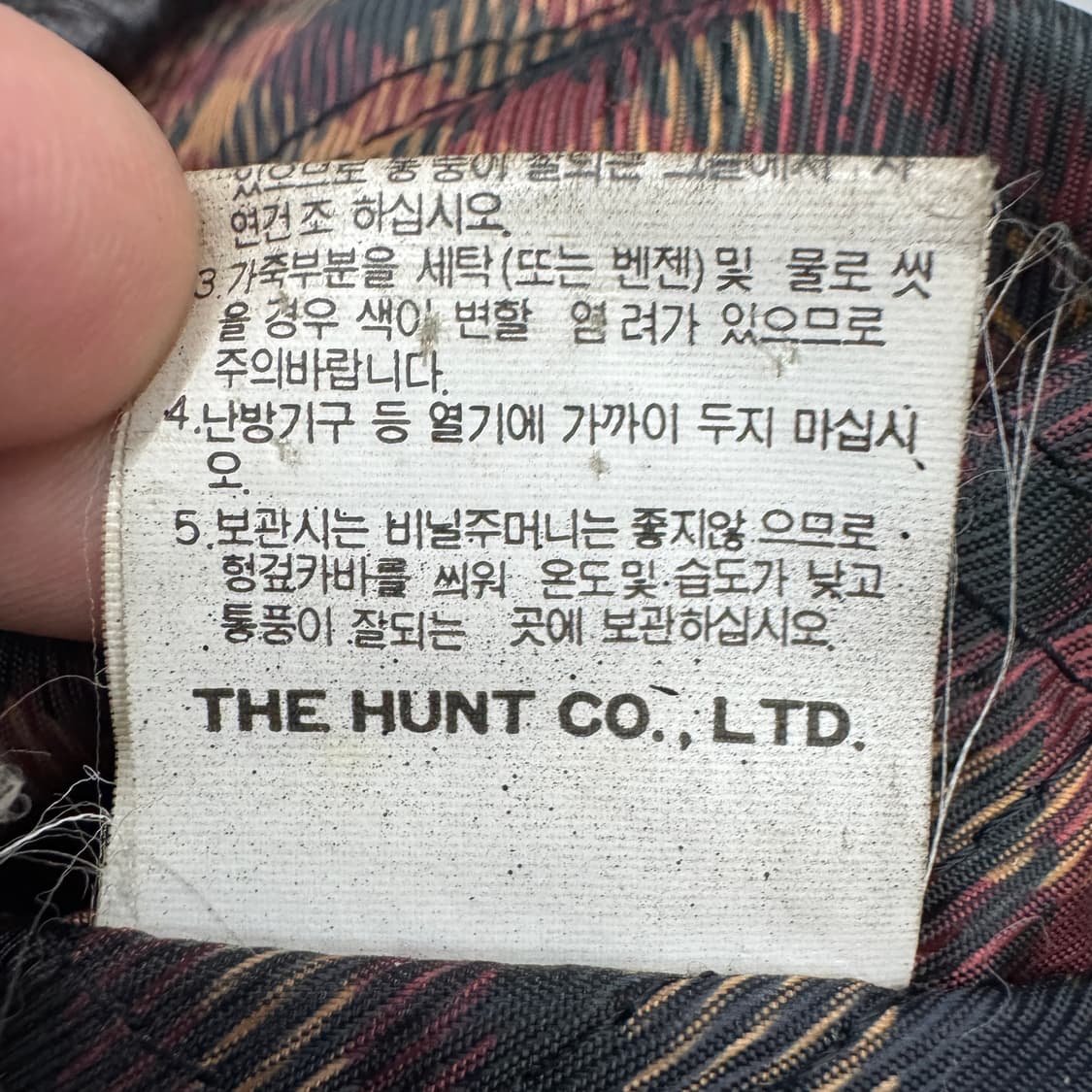 The Hunt 카우레더 소가죽 봄버 가죽자켓 상품이미지9