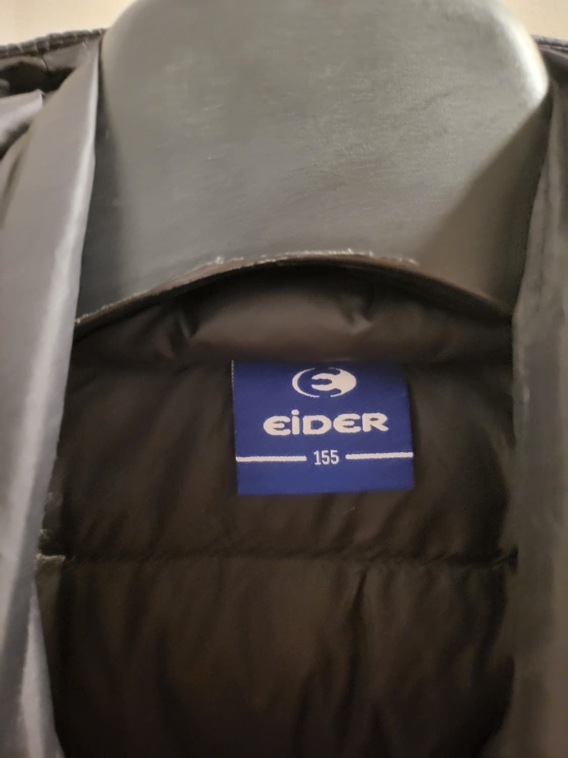 아이더 후드 경량패딩  블랙  키155 상품이미지4