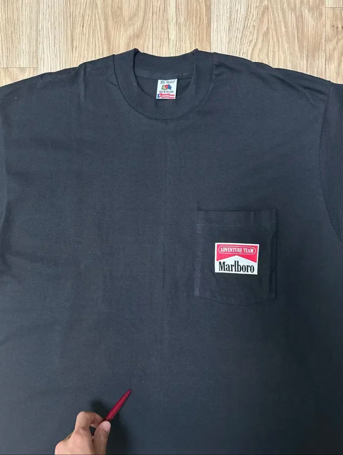 90s 빈티지 말보로 티셔츠 코요테 XL 데드스탁 상품이미지8