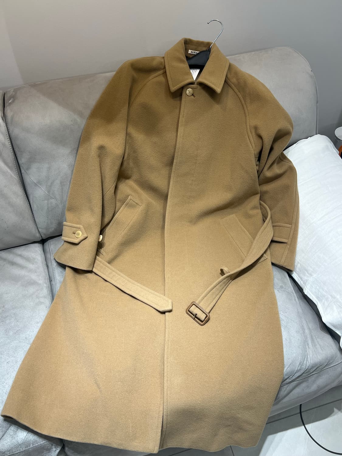 오라리 모저 수티엥 코트 카멜 베이지 4 상품이미지1