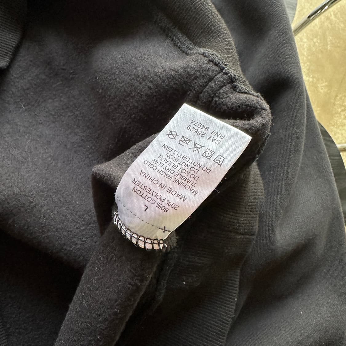 스투시 stussy 블랙 후드티 상품이미지5