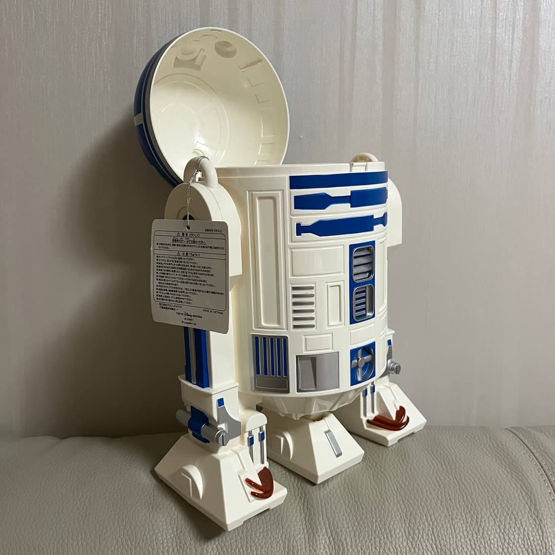 도쿄디즈니리조트 스타워즈 R2D2 팝콘통 상품이미지2