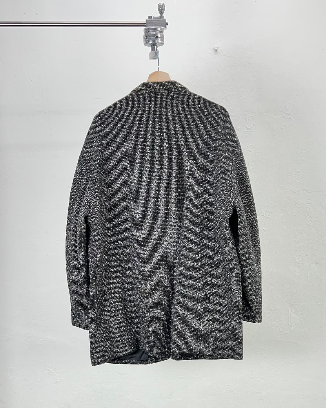 크리스찬 디올 무슈 위브 텍스처 해링본 울 자켓 상품이미지7