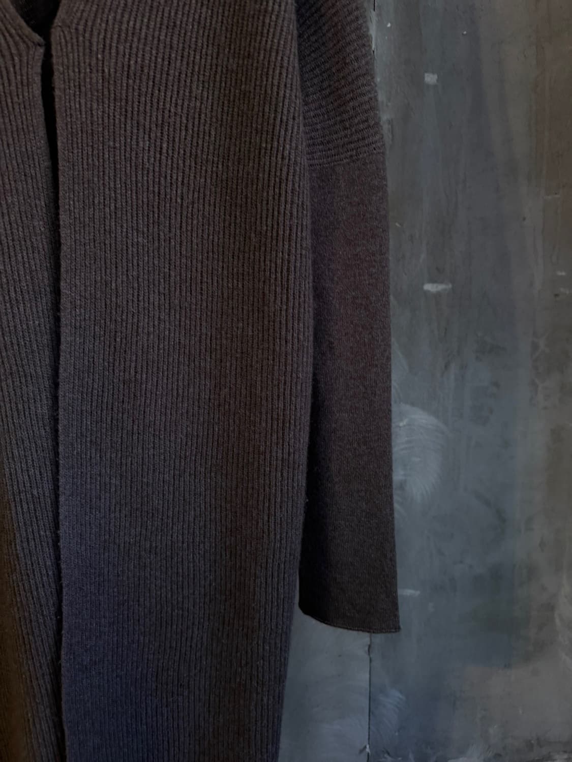 아뇨나 화이트 캐시밍니 롱가디건 66~77 상품이미지6